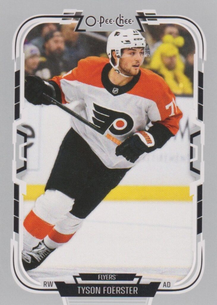 2025/26 O-Pee-Chee – Tyson Foerster Philadelphia Flyers 471