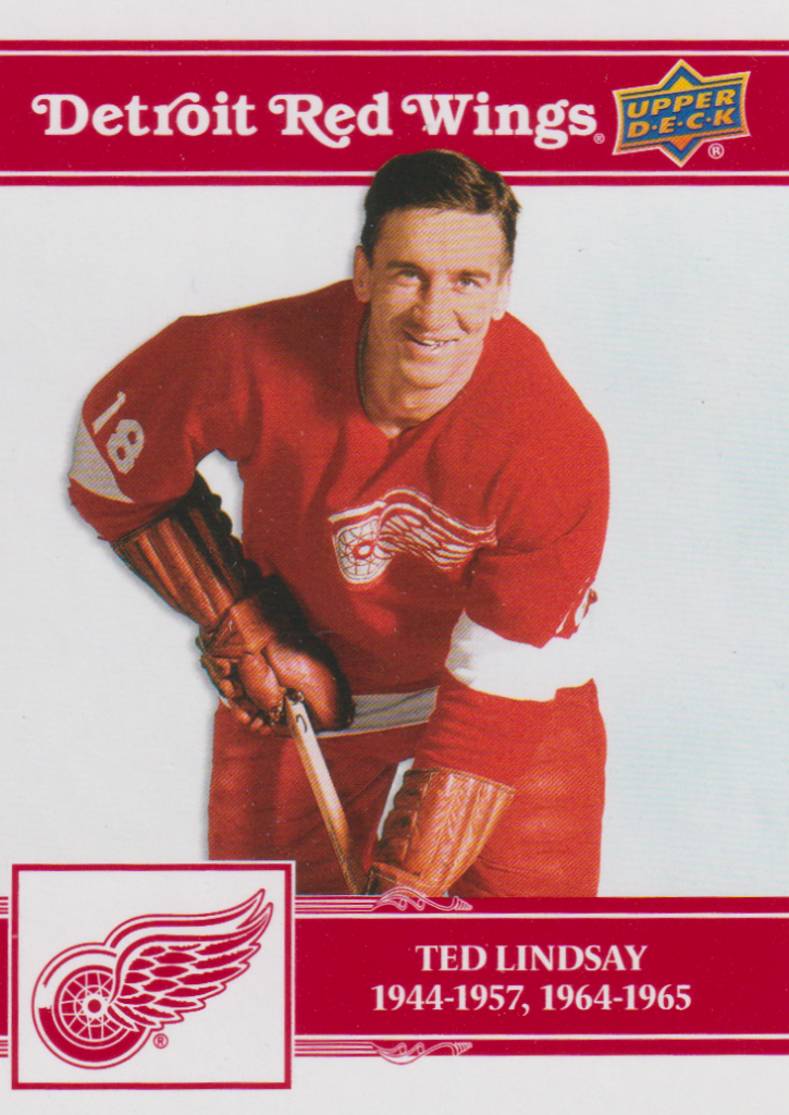 2025/26 Detroit Red Wings Centennial (hobby) – Ted Lindsay Detroit Red Wings 90