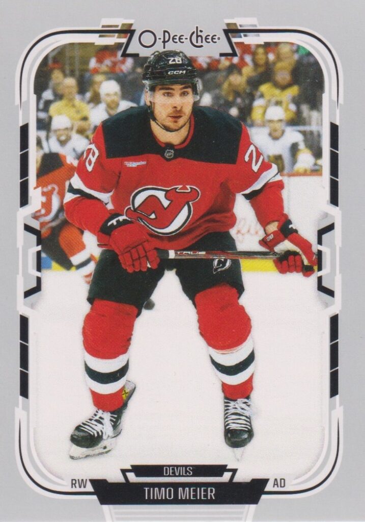 2025/26 O-Pee-Chee – Timo Meier New Jersey Devils 118