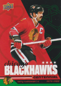 2025/26 Chicago Blackhawks Centennial (hobby) – Terry Ruskowski Chicago Blackhawks 57