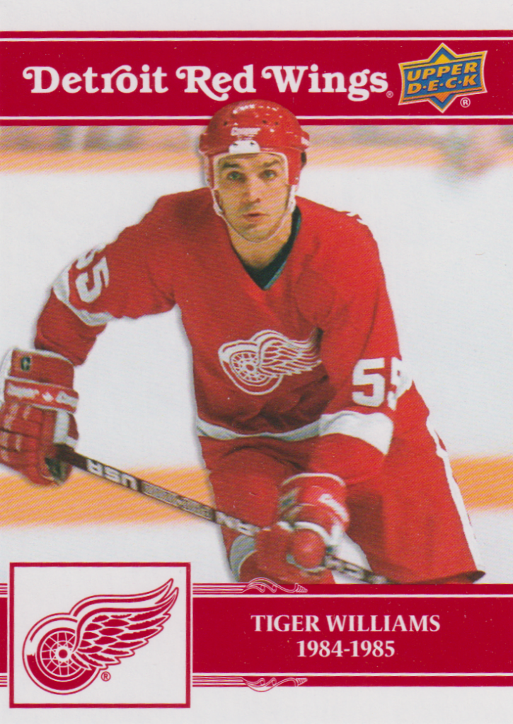 2025/26 Detroit Red Wings Centennial (hobby) – Tiger Williams Detroit Red Wings 67
