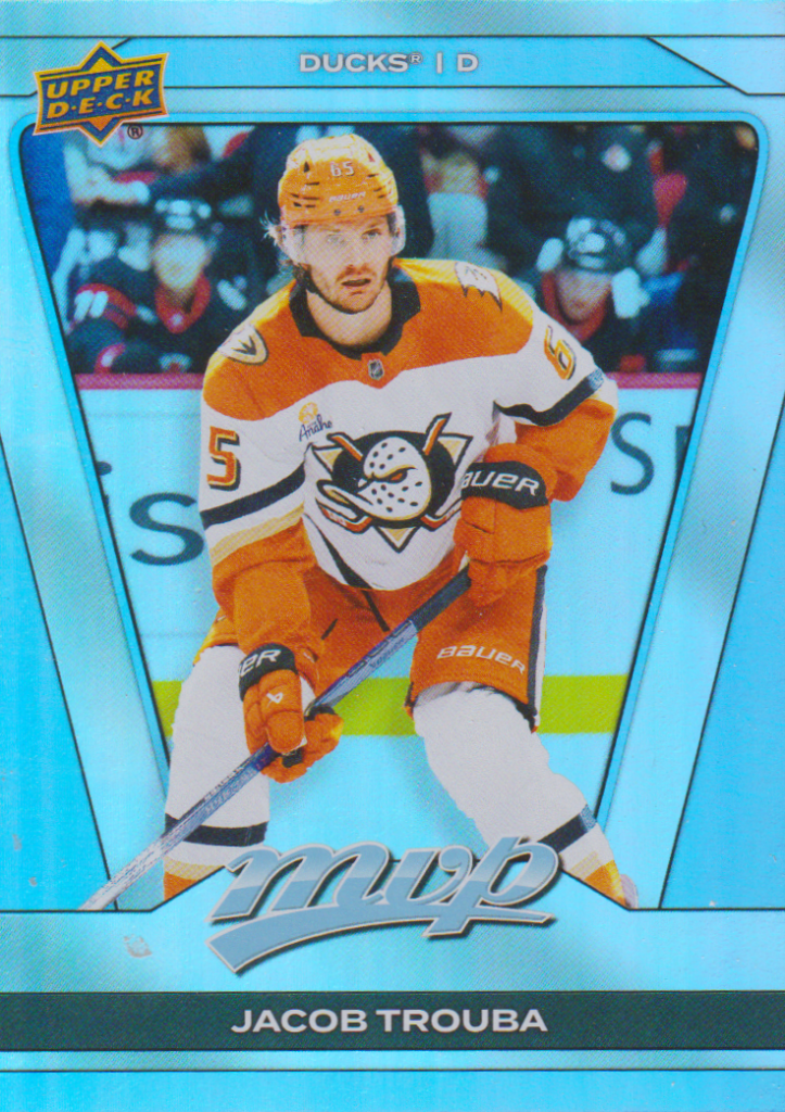 2025/26 MVP Silver Collection – Jacob Trouba Anaheim Ducks 215