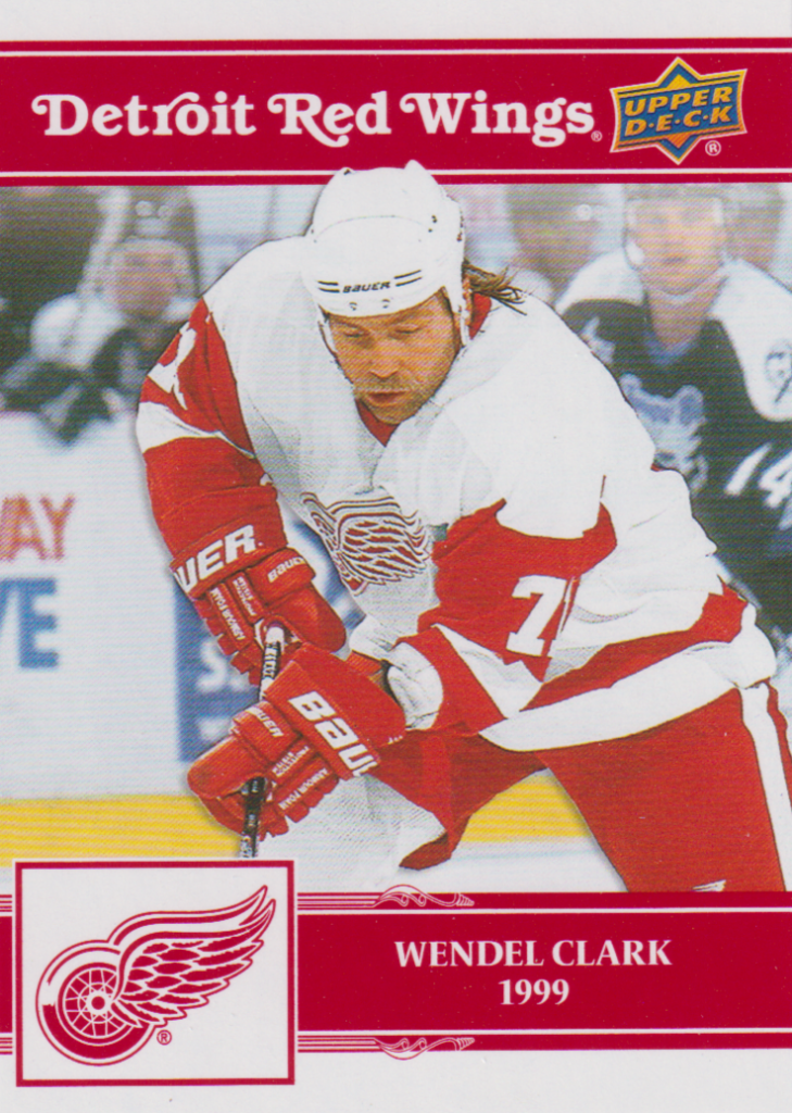 2025/26 Detroit Red Wings Centennial (hobby) – Wendel Clark Detroit Red Wings 45