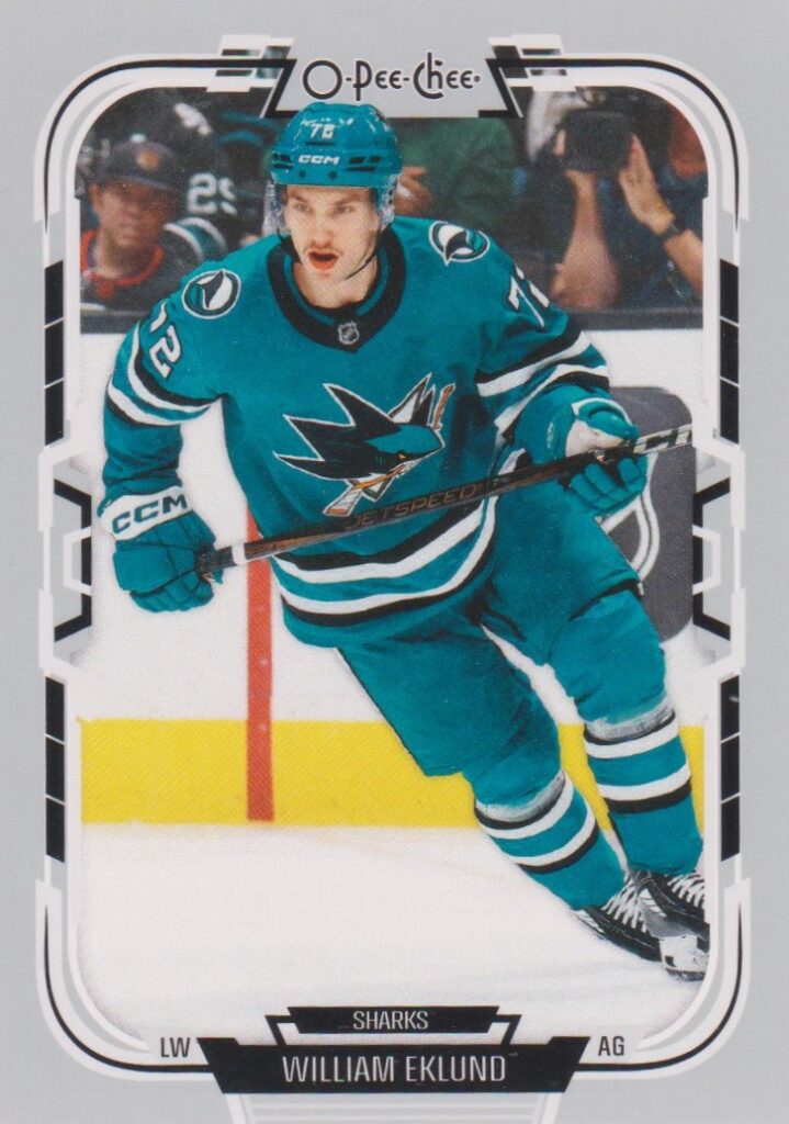 2025/26 O-Pee-Chee – William Eklund San Jose Sharks 359