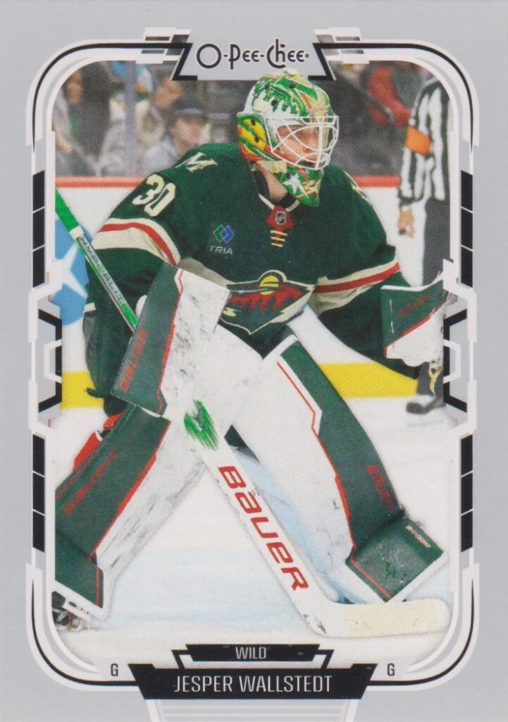 2025/26 O-Pee-Chee – Jesper Wallstedt Minnesota Wild 328