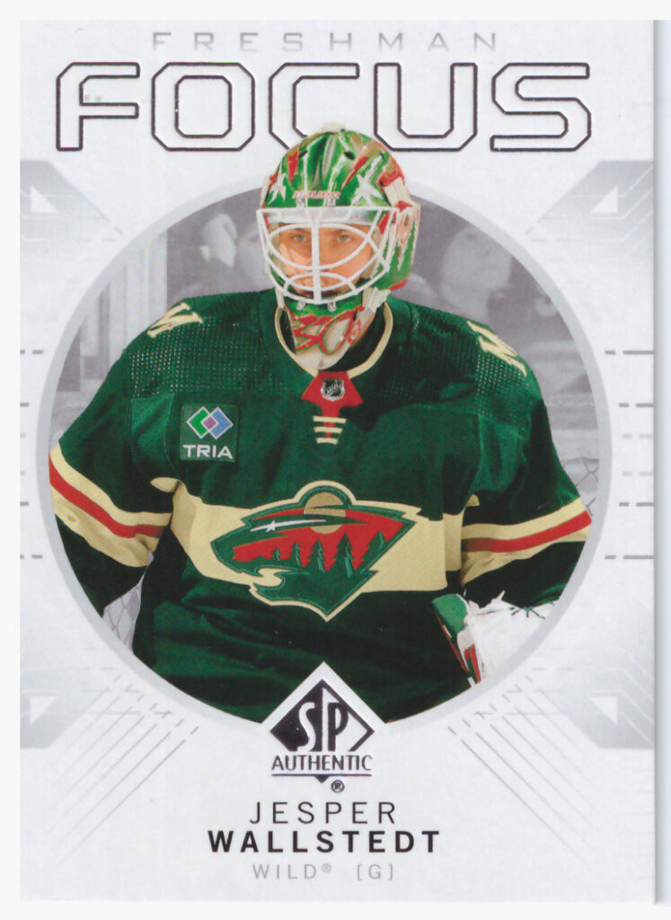 2024/25 SP Authentic – Jesper Wallstedt Minnesota Wild FF-32