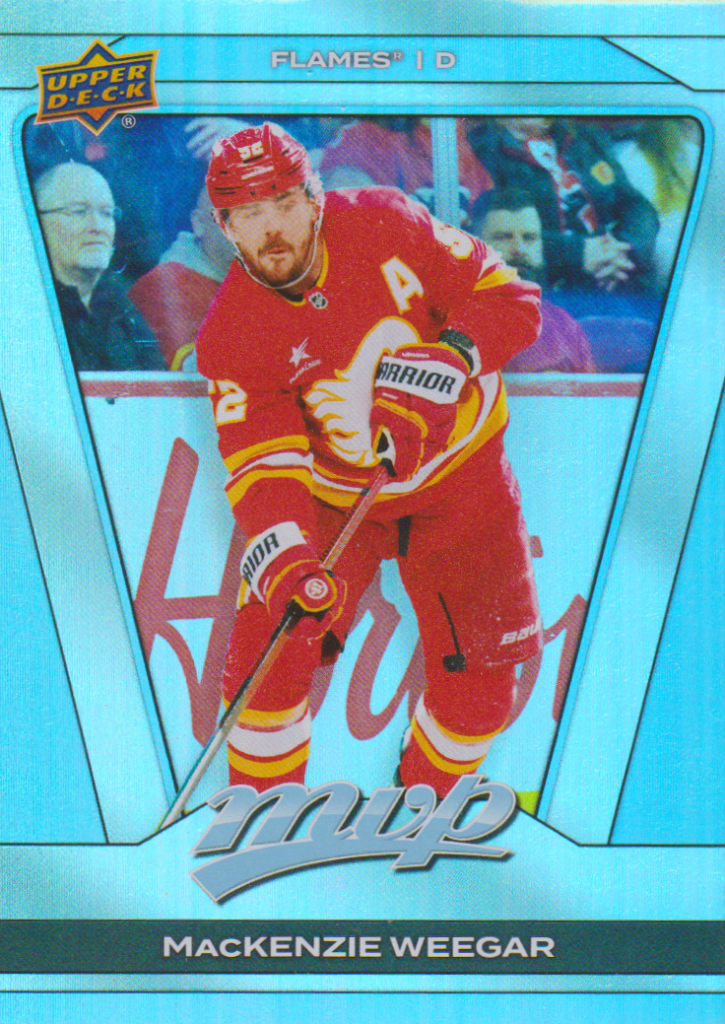 2025/26 MVP Silver Collection – MacKenzie Weegar Calgary Flames 206