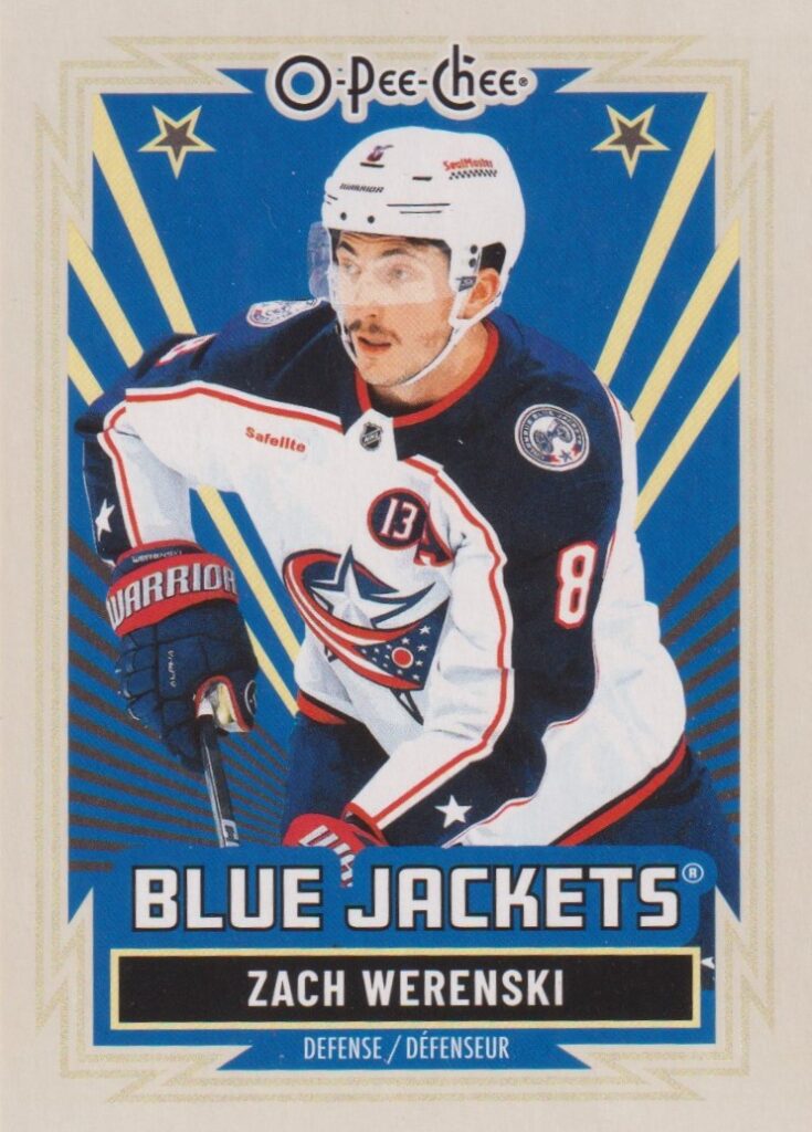 2025/26 O-Pee-Chee – Zach Werenski Columbus Blue Jackets 337