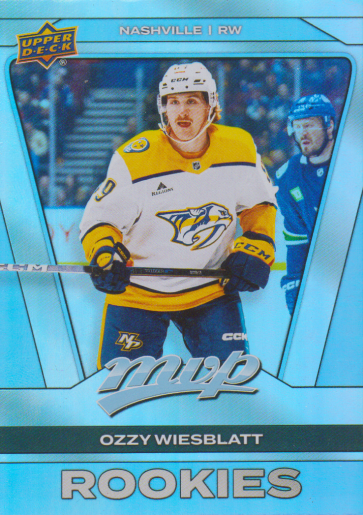 2025/26 MVP Silver Collection – Ozzy Wiesblatt Nashville Predators 221