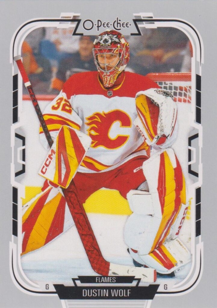 2025/26 O-Pee-Chee – Dustin Wolf Calgary Flames 96