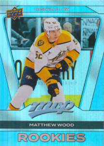 2025/26 MVP Silver Collection – Matthew Wood Nashville Predators 262
