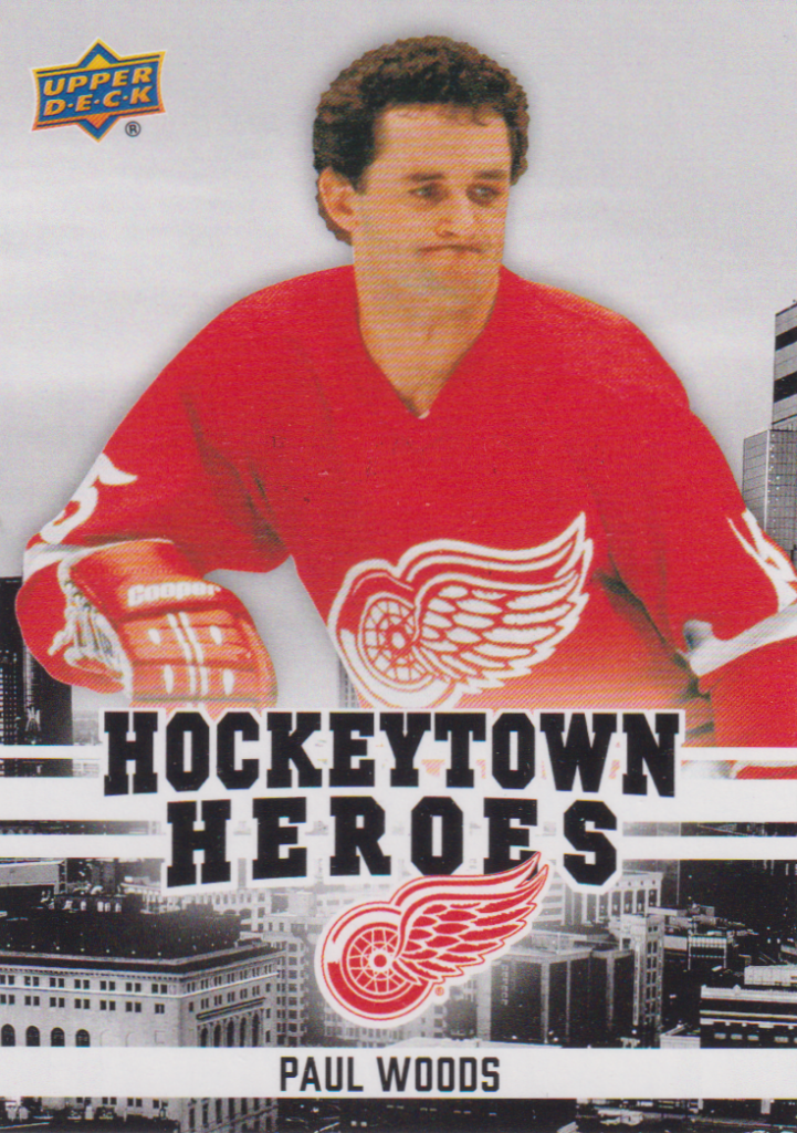 2025/26 Detroit Red Wings Centennial (hobby) – Paul Woods Detroit Red Wings HH-19