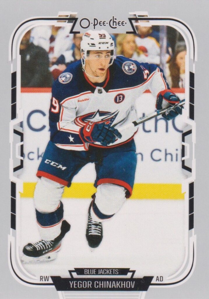 2025/26 O-Pee-Chee – Yegor Chinakhov Columbus Blue Jackets 167