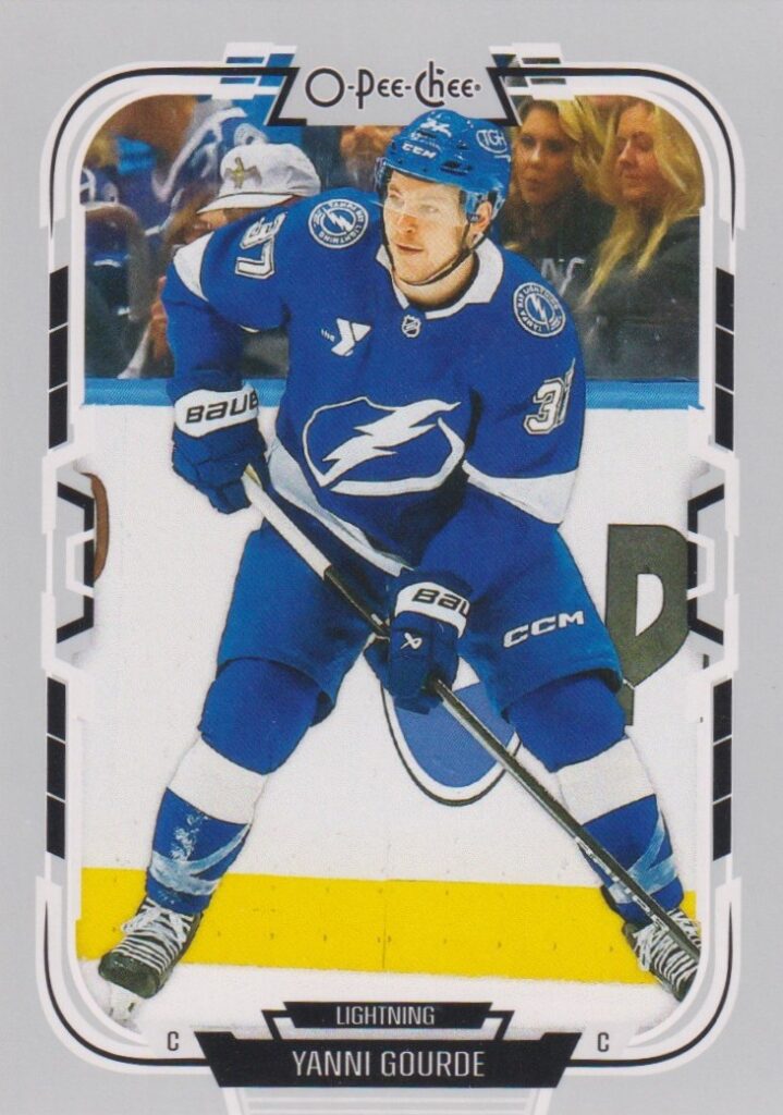2025/26 O-Pee-Chee – Yanni Gourde Tampa Bay Lightning 142