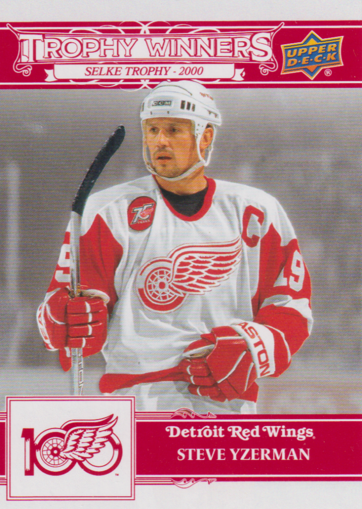 2025/26 Detroit Red Wings Centennial (hobby) – Steve Yzerman Detroit Red Wings 150