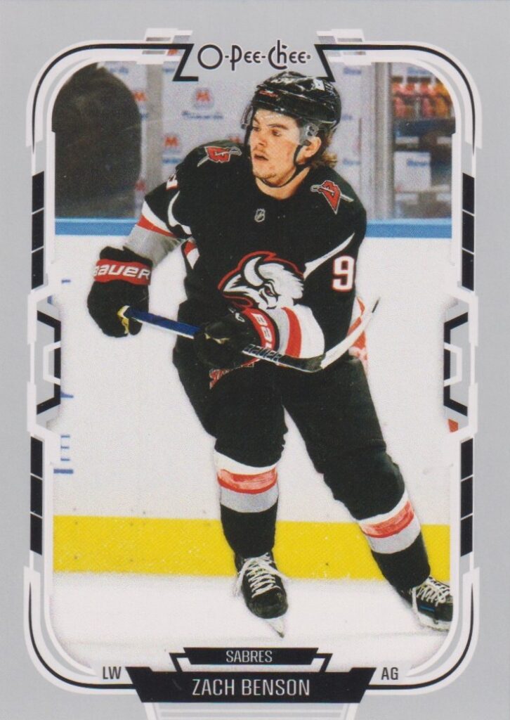 2025/26 O-Pee-Chee – Zach Benson Buffalo Sabres 121