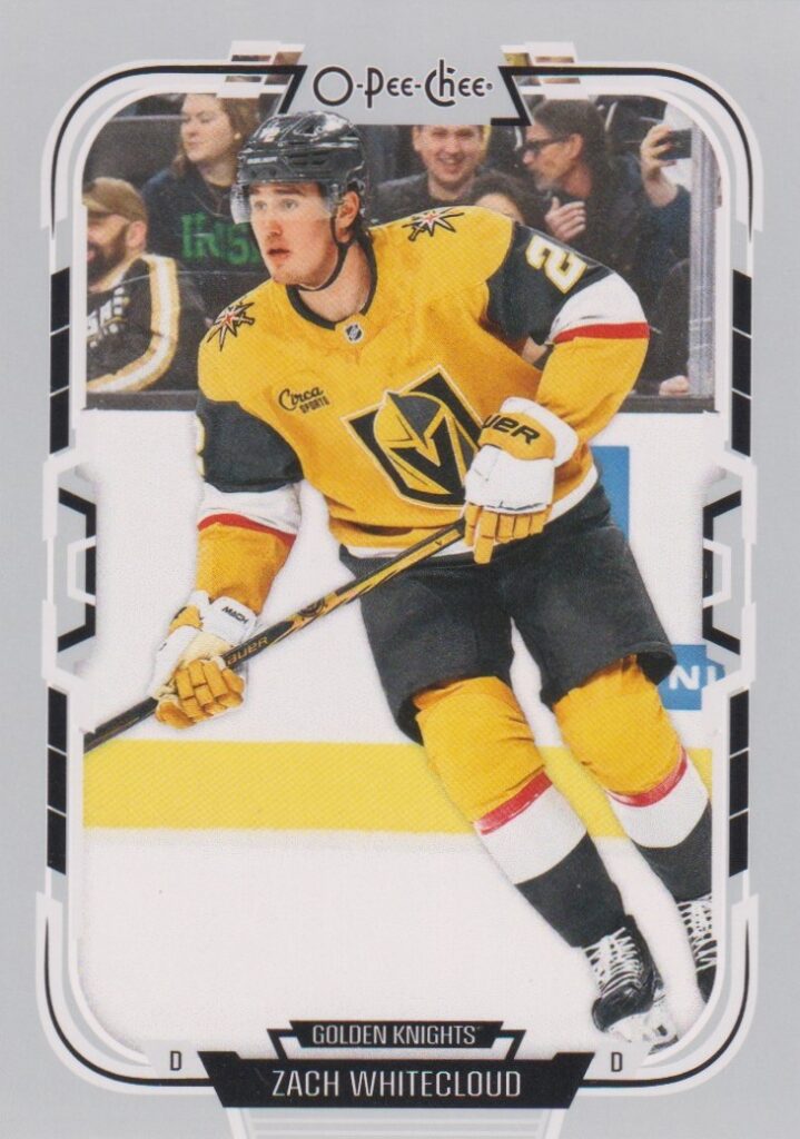 2025/26 O-Pee-Chee – Zach Whitecloud Vegas Golden Knights 390