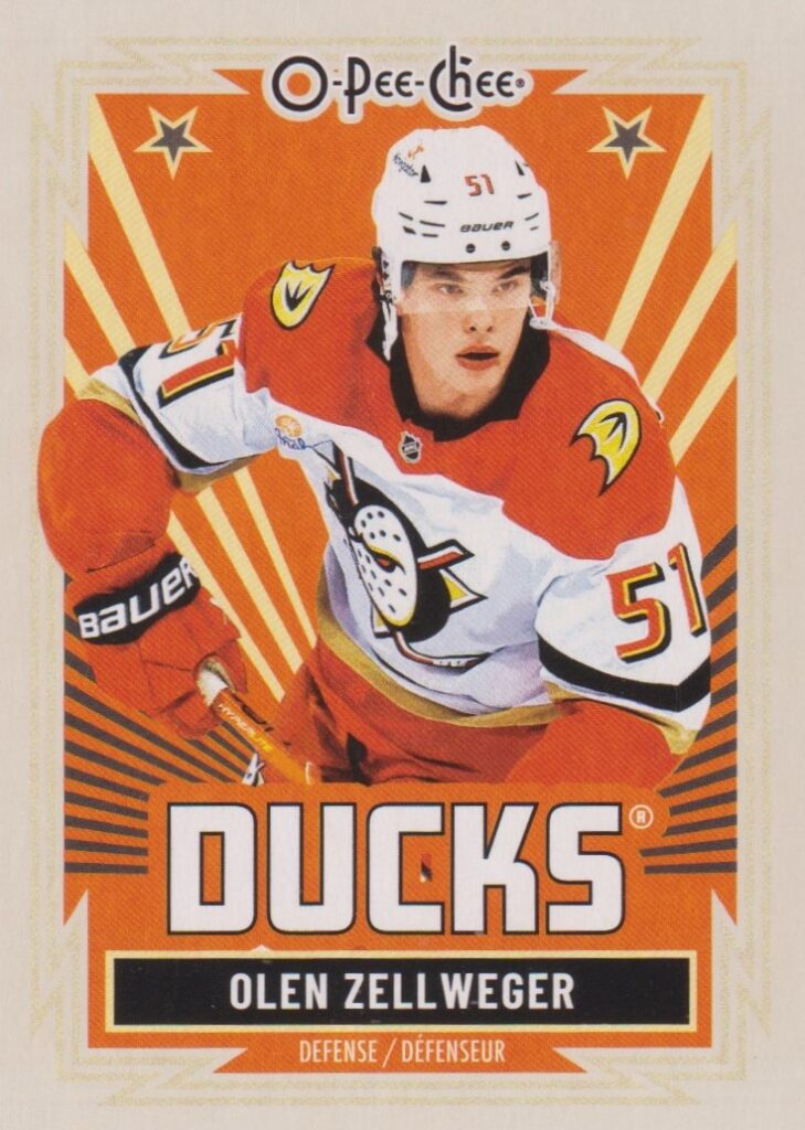 2025/26 O-Pee-Chee – Olen Zellweger Anaheim Ducks 291