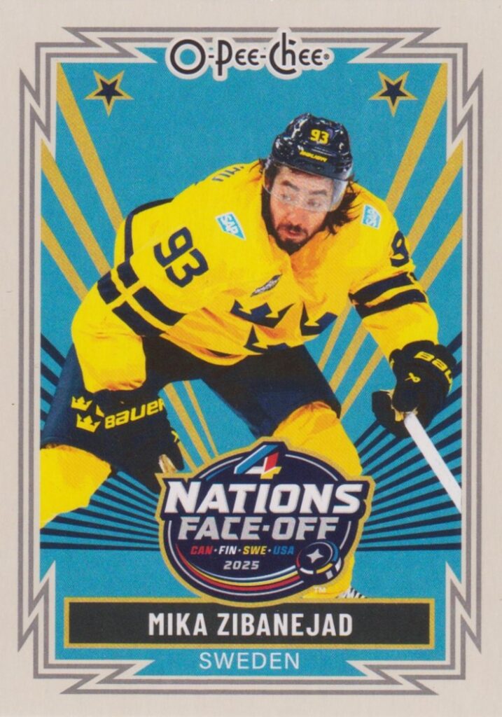 2025/26 O-Pee-Chee – Mika Zibanejad Švédsko 536