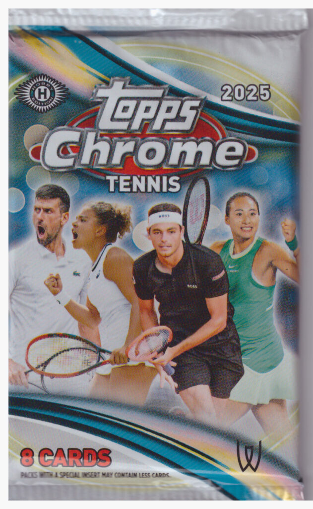 2025 Topps Chrome Tennis hobby balíček