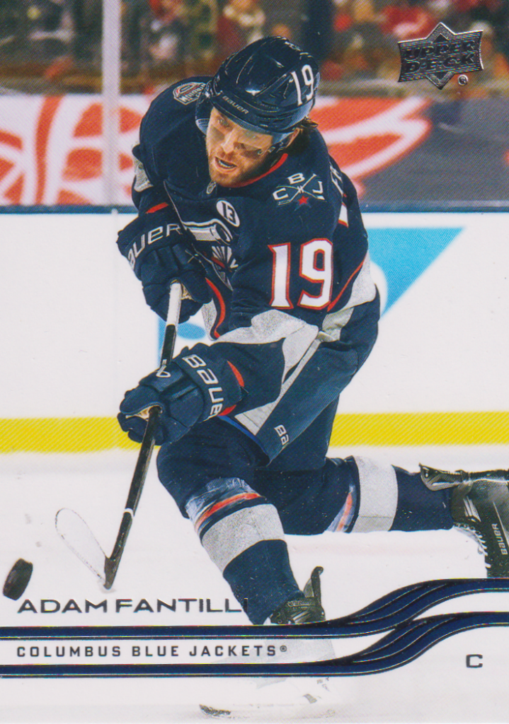 2025/26 Upper Deck Series 2 – Adam Fantilli Columbus Blue Jackets 296