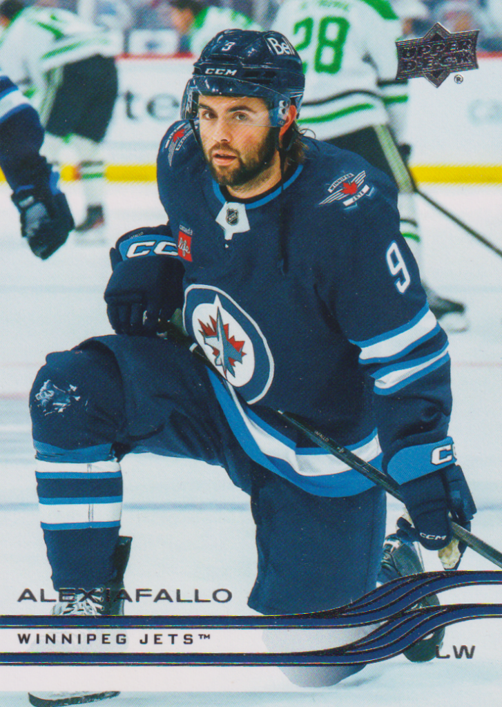 2025/26 Upper Deck Series 2 – Alex Iafallo Winnipeg Jets 443