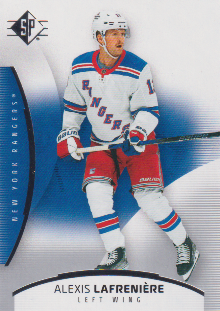 2025/26 UD SP – Alexis Lafreniere New York Rangers 37