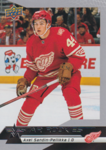 2025/26 Star Rookies – Axel Sandin-Pellikka Detroit Red Wings 12
