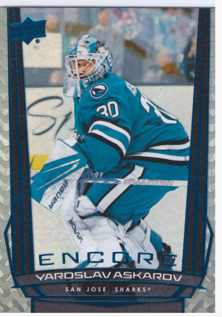 2025/26 Upper Deck Series 2 – Yaroslav Askarov San Jose Sharks E-108