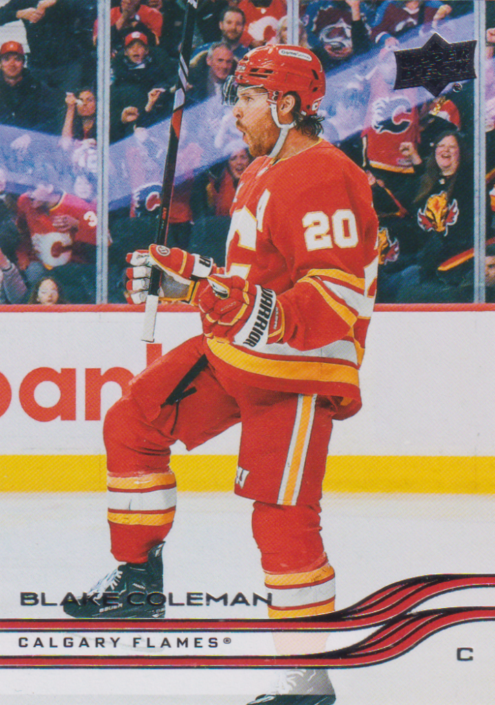 2025/26 Upper Deck Series 2 – Blake Coleman Calgary Flames 274
