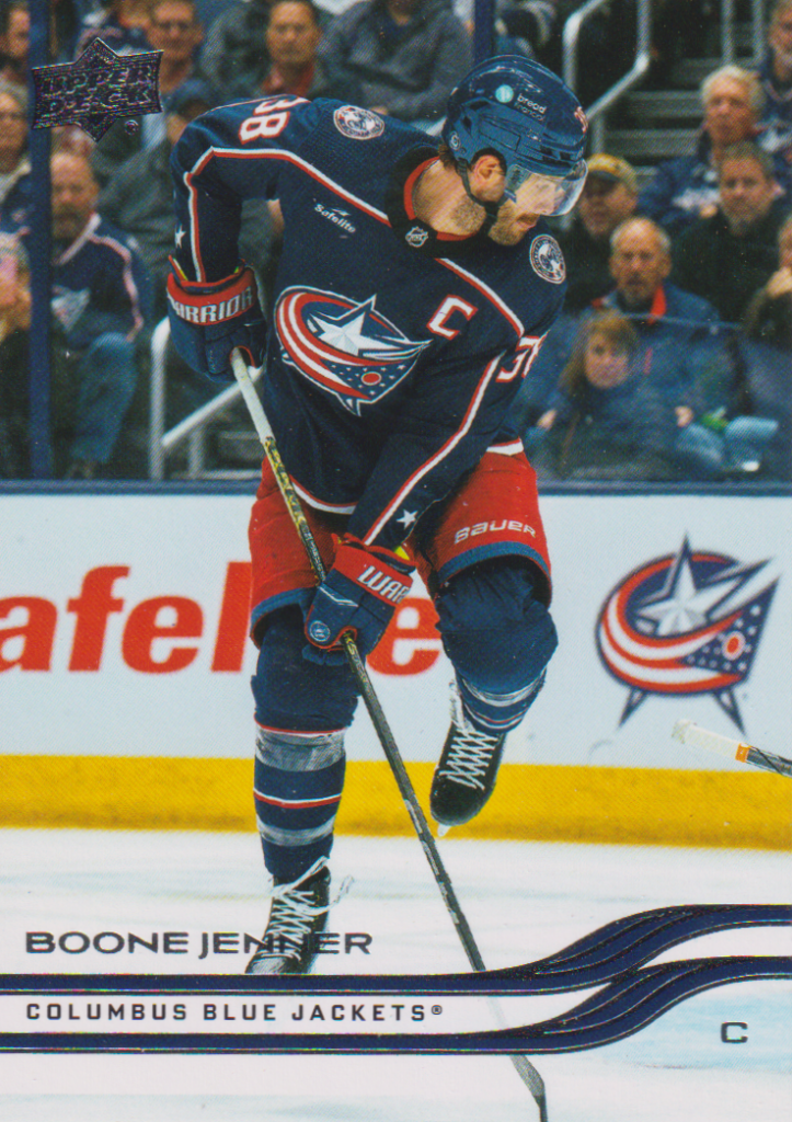 2025/26 Upper Deck Series 2 – Boone Jenner Columbus Blue Jackets 299
