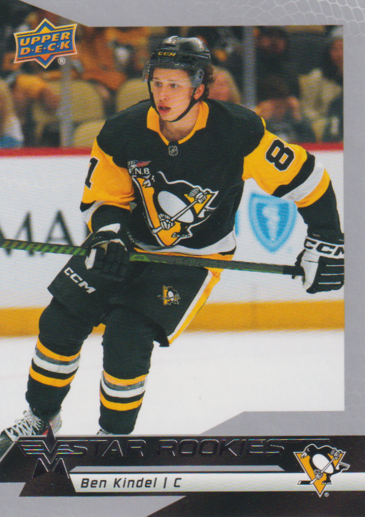 2025/26 Star Rookies – Ben Kindel Pittsburgh Penguins 2