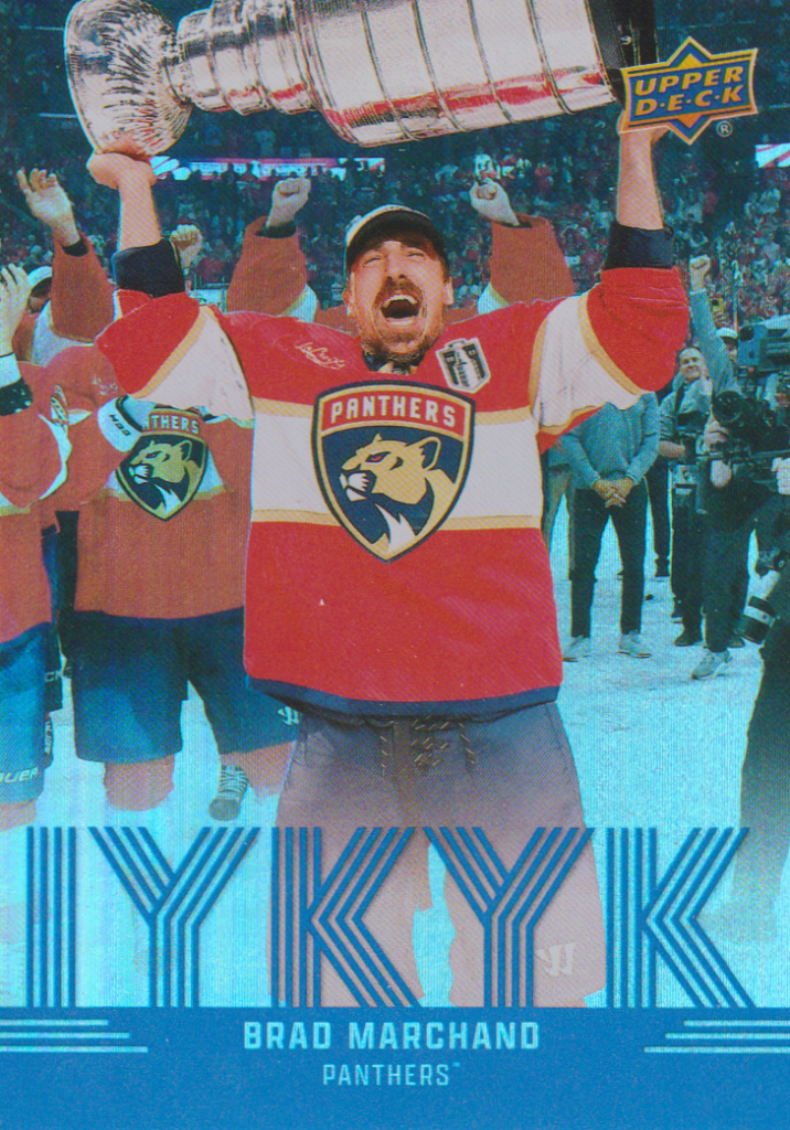 2025/26 Upper Deck Series 2 – Brad Marchand Florida Panthers IYKYK-4