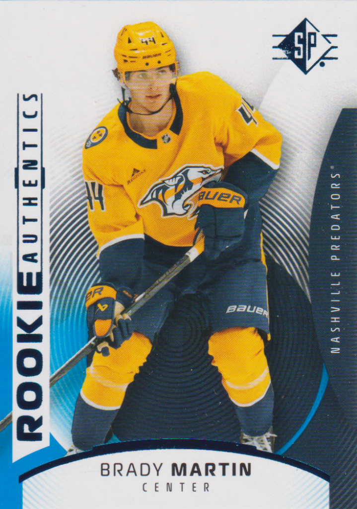 2025/26 UD SP – Brady Martin Nashville Predators 120