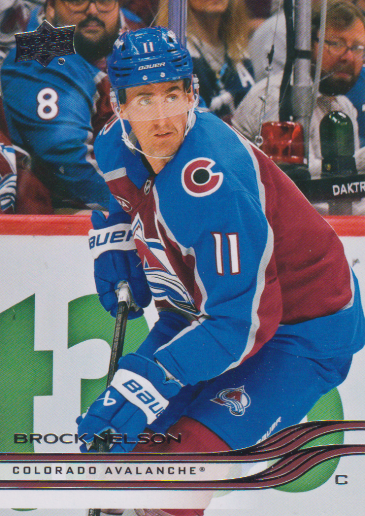 2025/26 Upper Deck Series 2 – Brock Nelson Colorado Avalanche 294