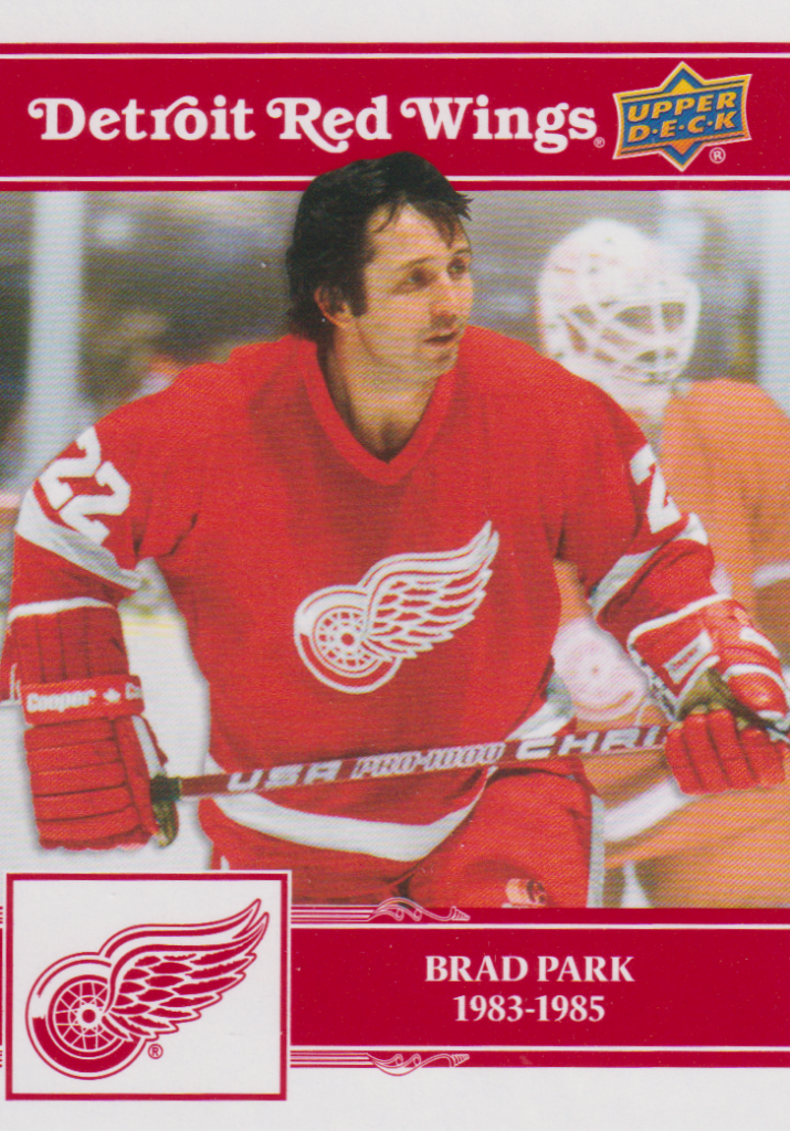 2025/26 Detroit Red Wings Centennial (hobby) – Brad Park Detroit Red Wings 34