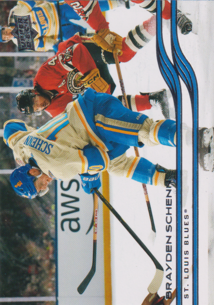 2025/26 Upper Deck Series 2 – Brayden Schenn St. Louis Blues 402