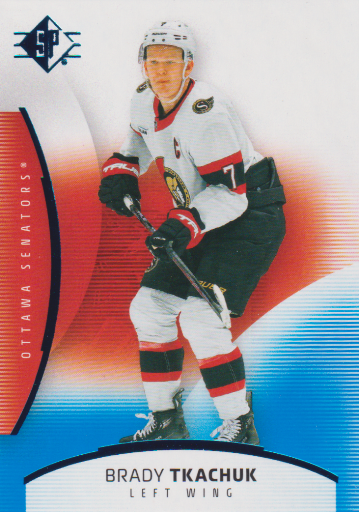 2025/26 UD SP – Brady Tkachuk Ottawa Senators 34