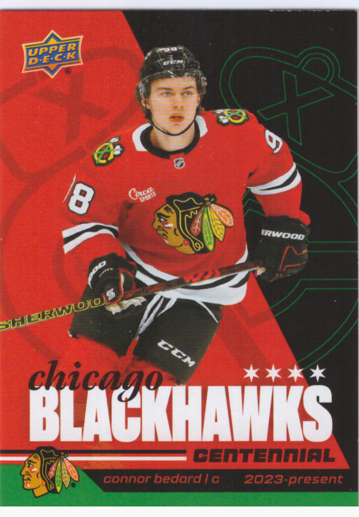 2025/26 Chicago Blackhawks Centennial (hobby) – Connor Bedard 2
