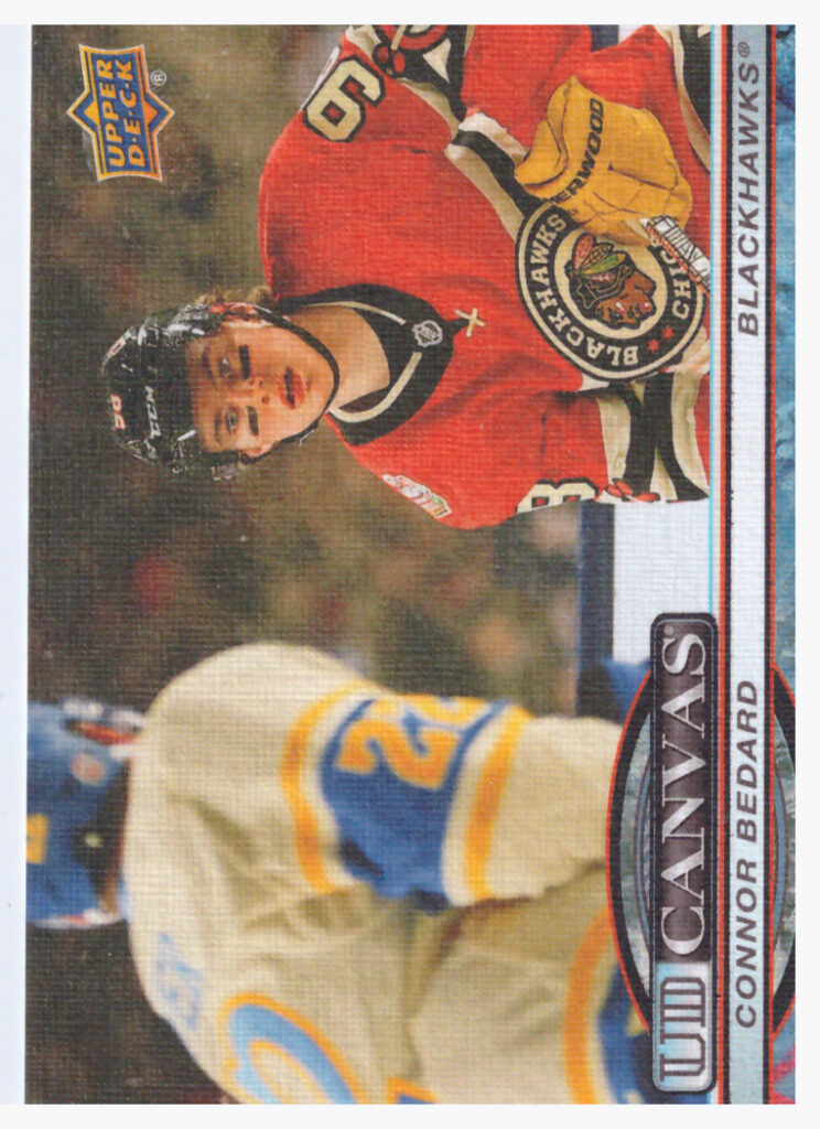 2025/26 Upper Deck Series 1 – Connor Bedard Chicago Blackhawks C-58