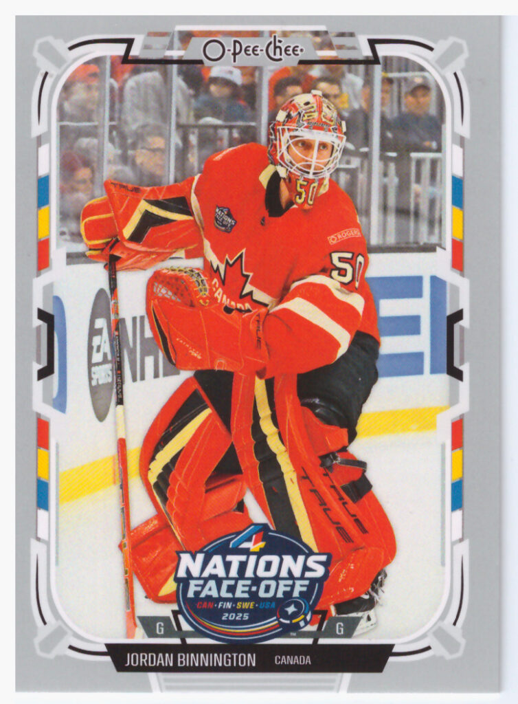 2025/26 O-Pee-Chee – Jordan Binnington Kanada 507