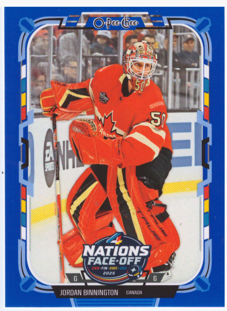 2025/26 O-Pee-Chee – Jordan Binnington Canada 507