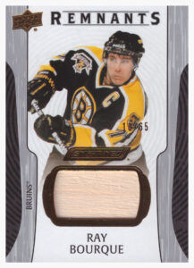 2024/25 Engrained Icons – Ray Bourque Boston Bruins R-RQ   /65
