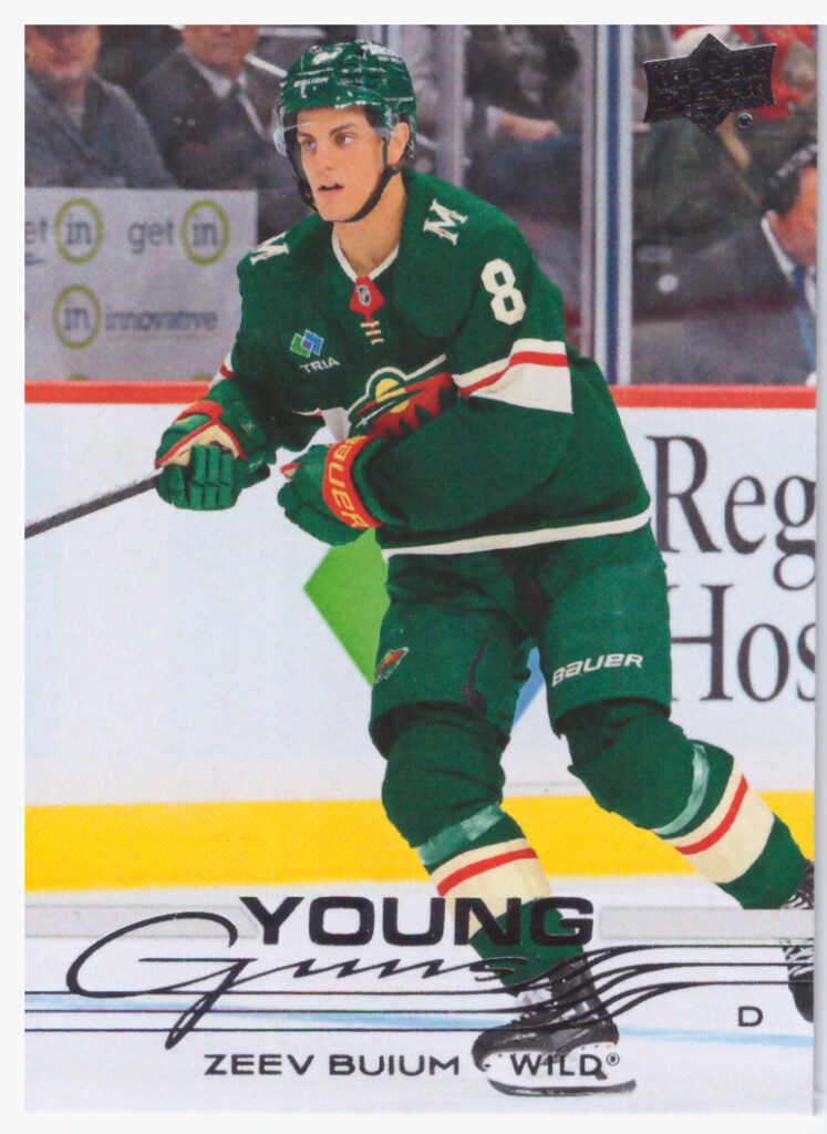 2025/26 Upper Deck Series 2 – Zeev Buium Minnesota Wild 486
