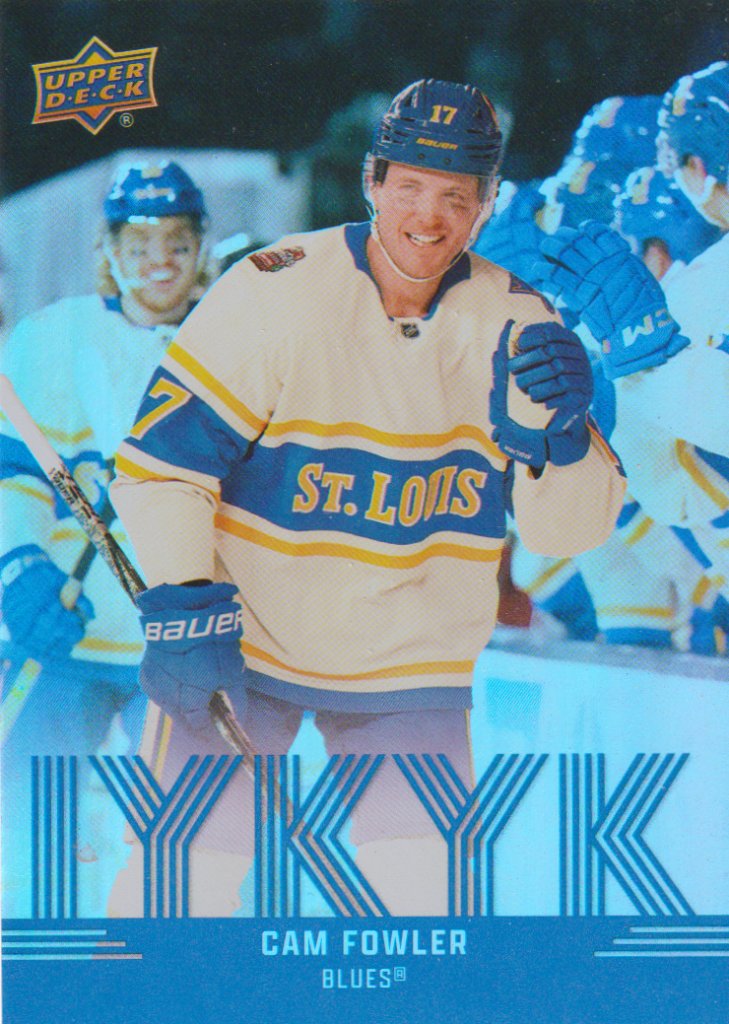 2025/26 Upper Deck Series 2 – Cam Fowler St. Louis Blues IYKYK-5