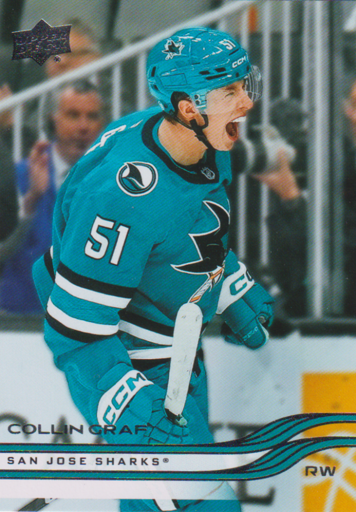2025/26 Upper Deck Series 2 – Collin Graf San Jose Sharks 391