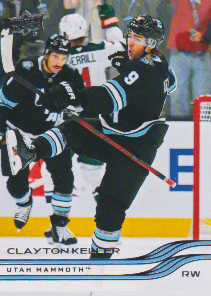 2025/26 Upper Deck Series 2 – Clayton Keller Utah Mammoth 422
