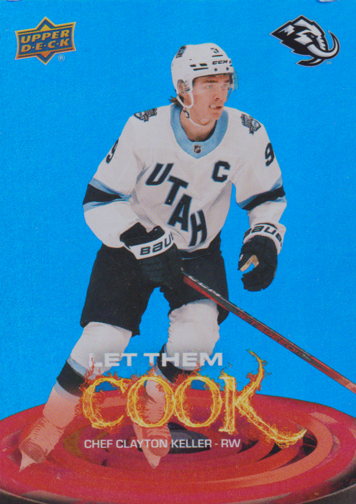 2025/26 Upper Deck Series 2 – Clayton Keller Utah Mammoth LTC-9