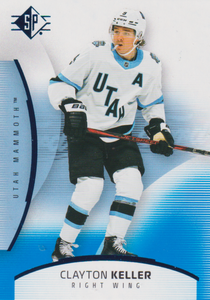 2025/26 UD SP – Clayton Keller Utah Mammoth 77