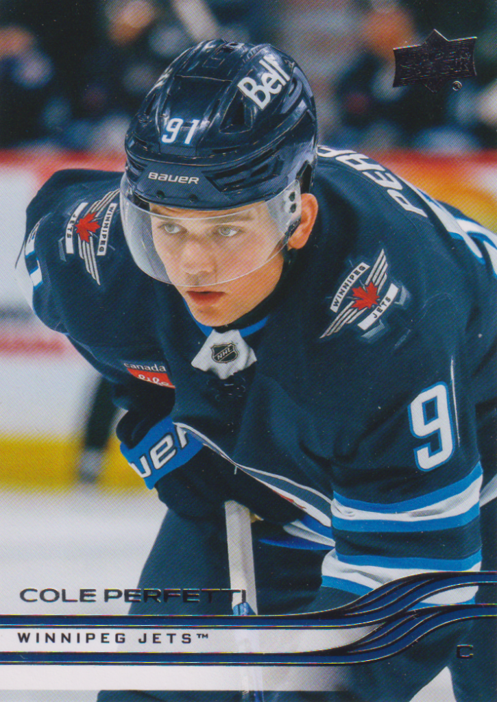 2025/26 Upper Deck Series 2 – Cole Perfetti Winnipeg Jets 444